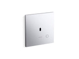 Mach Flex™ Metal faceplate for concealed touchless toilet flushometer, (1.1 / 1.6 gpf)