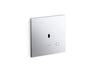 Mach Flex™ Metal faceplate for concealed touchless toilet flushometer, 1.6 gpf
