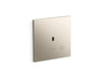 Mach Flex™ Metal faceplate for concealed touchless toilet flushometer, 1.28 gpf