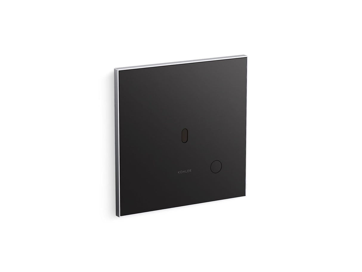 Mach Flex™ Glass faceplate for concealed touchless toilet flushometer, dual-flush (1.1 / 1.28 gpf)
