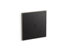 Mach Flex™ Glass faceplate for concealed touchless toilet flushometer, 1.1 gpf