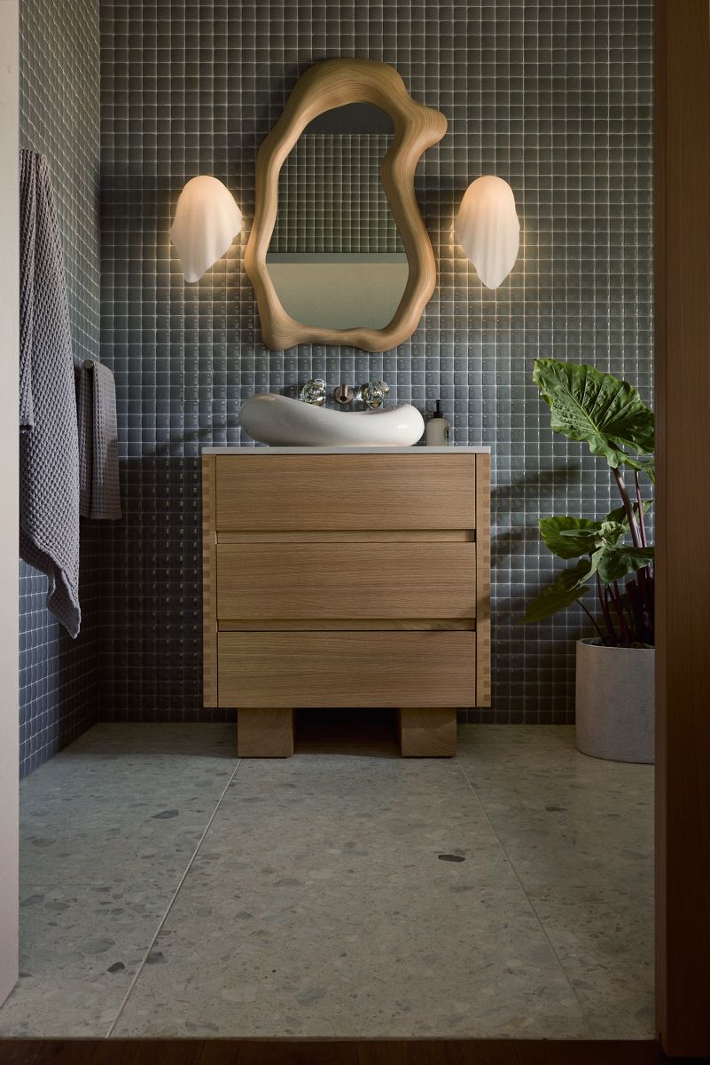 Landshapes® by Daniel Arsham 36" bathroom vanity cabinet