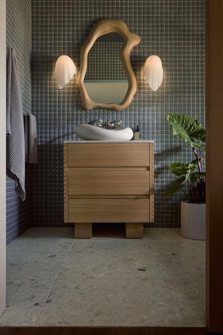 Landshapes® by Daniel Arsham 36" bathroom vanity cabinet