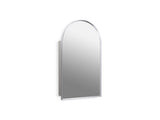 Verdera® 20" x 34" arched framed medicine cabinet, left-hinged