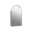 Verdera® 20" x 34" arched framed medicine cabinet, left-hinged