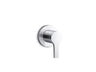 Elate® MasterShower® transfer valve trim