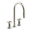 Billet® Touchless pull-down kitchen sink faucet with two-function sprayhead