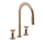 Billet® Touchless pull-down kitchen sink faucet with two-function sprayhead