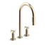 Billet® Touchless pull-down kitchen sink faucet with two-function sprayhead