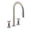 Billet® Touchless pull-down kitchen sink faucet with two-function sprayhead