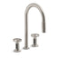 Billet® Touchless pull-down kitchen sink faucet with two-function sprayhead