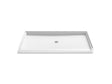 Stoneridge® 62" x 36" alcove shower base, center drain