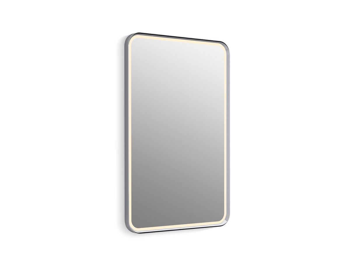 Essential Ultrabright 22" x 34" rectangular lighted framed mirror