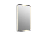 Essential Ultrabright 22" x 34" rectangular lighted framed mirror
