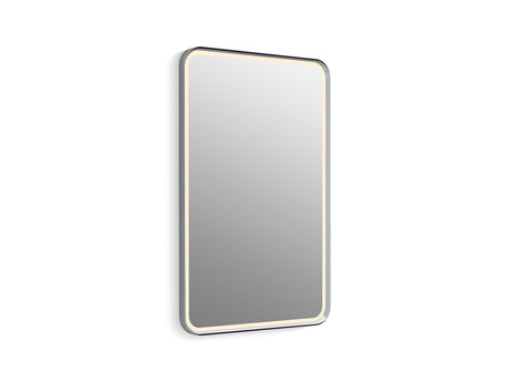 Essential Ultrabright 22" x 34" rectangular lighted framed mirror