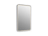 Essential Ultrabright 22" x 34" rectangular lighted framed mirror