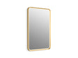 Essential Ultrabright 22" x 34" rectangular lighted framed mirror