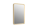 Essential Ultrabright 22" x 34" rectangular lighted framed mirror