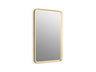 Essential Ultrabright 22" x 34" rectangular lighted framed mirror