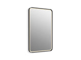 Essential Ultrabright 22" x 34" rectangular lighted framed mirror