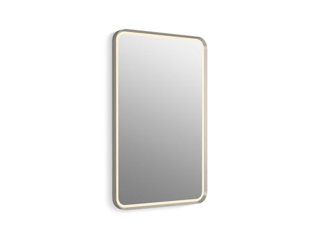 Essential Ultrabright 22" x 34" rectangular lighted framed mirror