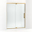 Statement™ 54"-60" W x 76" H pivot shower door with 5/16"-thick Crystal Clear glass