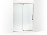 Statement™ 54"-60" W x 76" H pivot shower door with 5/16"-thick Crystal Clear glass