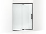 Statement™ 54"-60" W x 76" H pivot shower door with 5/16"-thick Crystal Clear glass