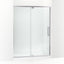 Statement™ 54"-60" W x 76" H pivot shower door with 5/16"-thick Crystal Clear glass