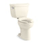Highline® Two-piece elongated toilet, 1.28 gpf