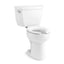 Highline® Two-piece elongated toilet, 1.28 gpf
