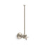 3/8" NPT angle supply with stop and annealed vertical tube