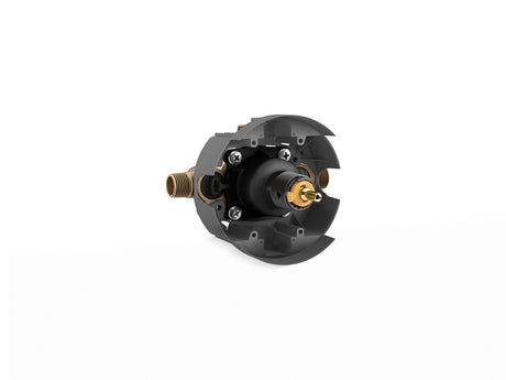 Rite-Temp® Pressure-balancing valve body and cartridge kit with stops