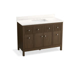 Malin™ by Studio McGee 48" bathroom vanity cabinet with sink and quartz top