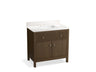 Malin™ by Studio McGee 36" bathroom vanity cabinet with sink and quartz top