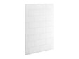Stoneridge™ 96" x 60" shower back wall with large block design