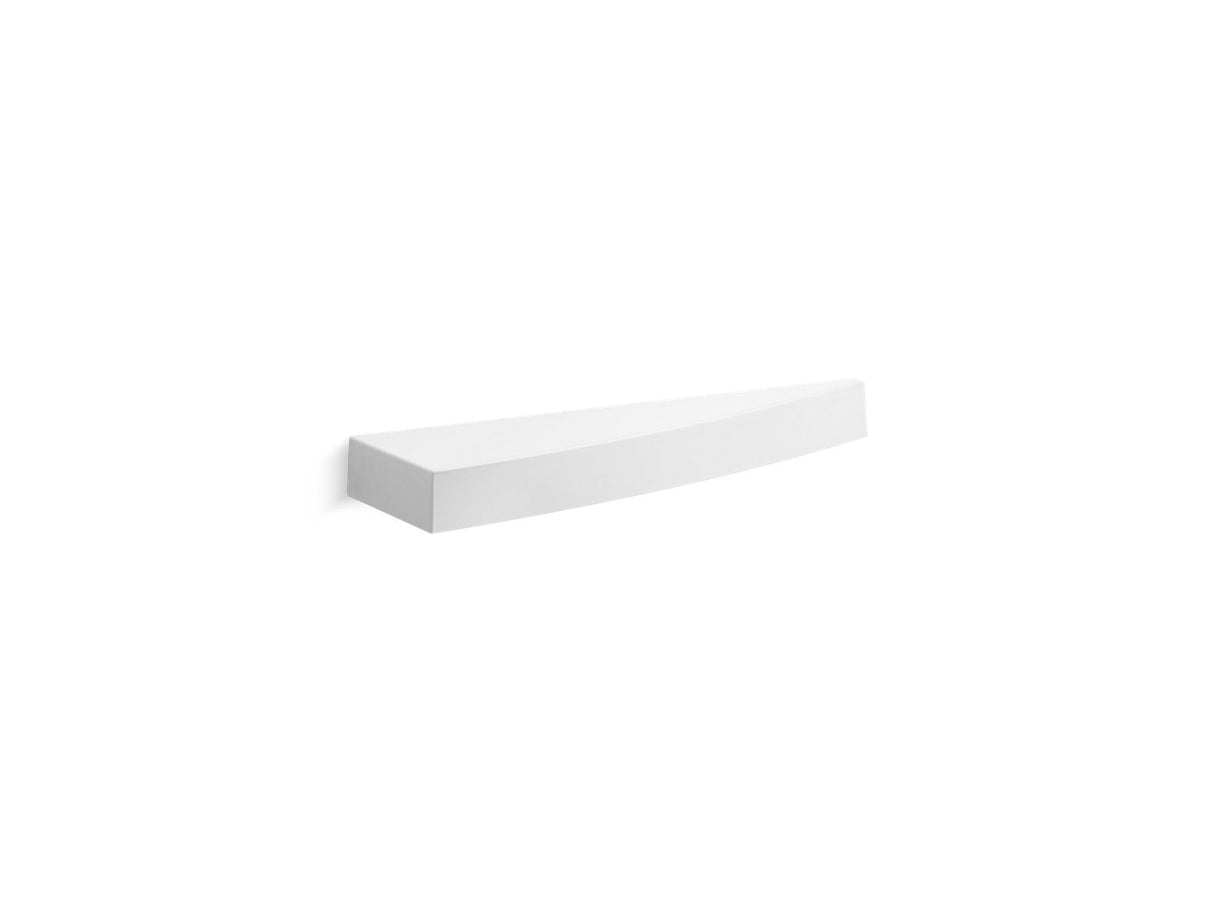 Stoneridge™ Shaving ledge/footrest, right wall-mount