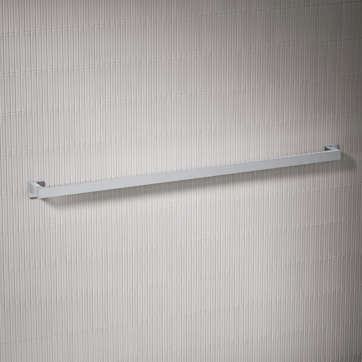 Square 42" grab bar