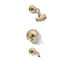 Purist® Rite-Temp® bath and shower trim kit with push-button diverter and lever handle, 1.75 gpm