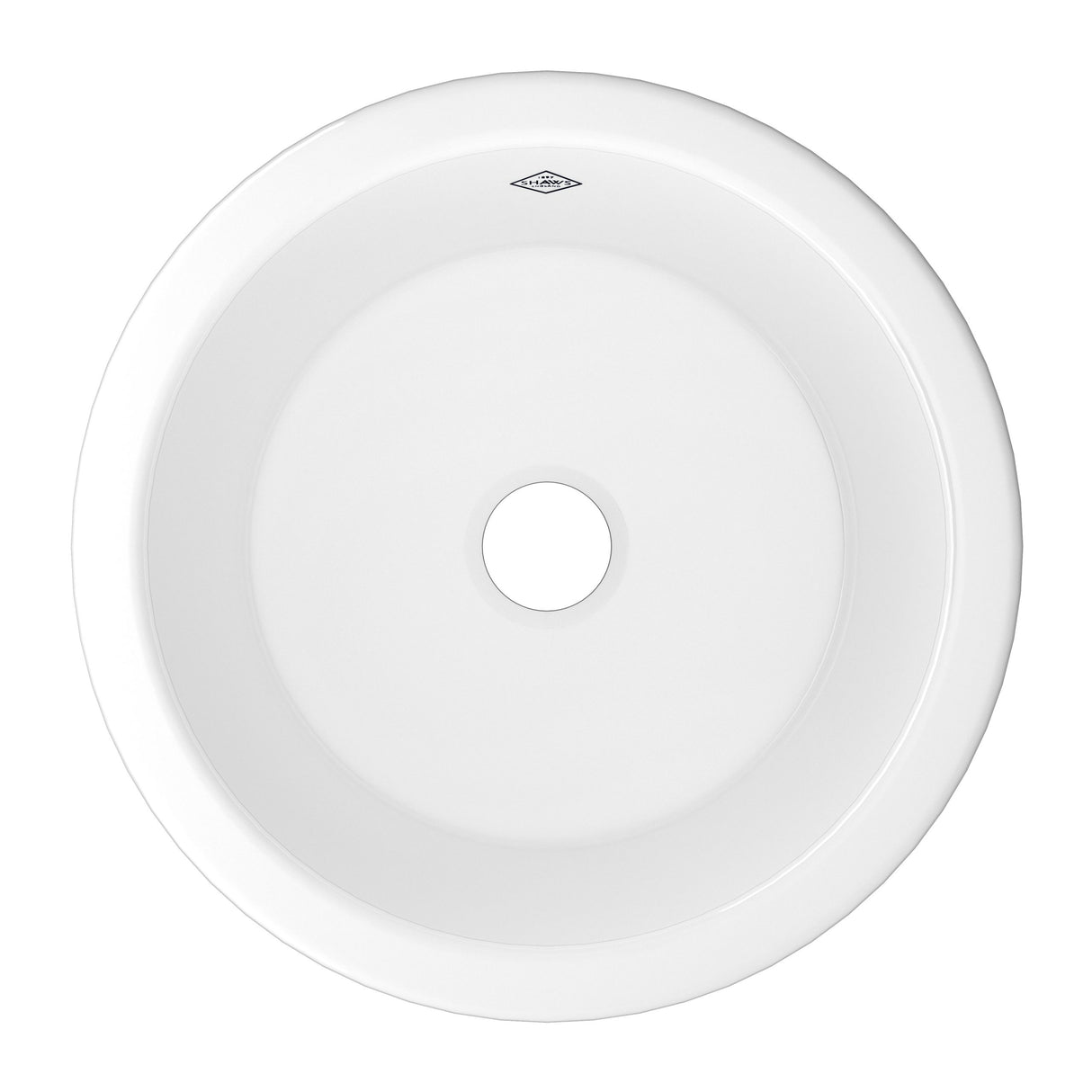 Lancaster 18" Single Bowl Round Bar/Food Prep Fireclay Kitchen Sink