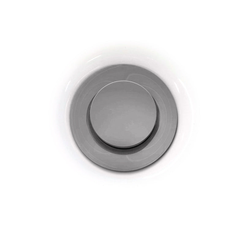 Push Drain Without Overflow Assembly with 35.5mm Cap