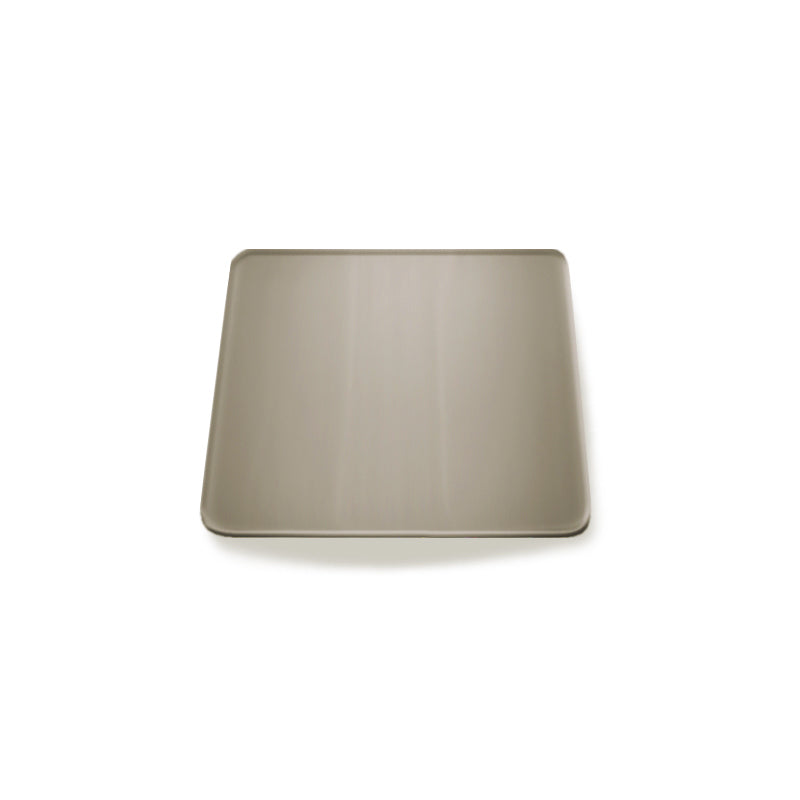 Push Drain With Overflow Assembly with 68mm Square Cap