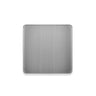 Push Drain With Overflow Assembly with 68mm Square Flat Cap