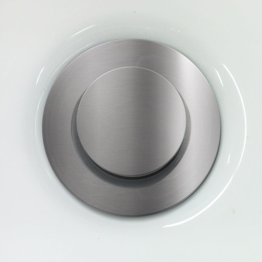 Push Drain With Overflow Assembly with 35.5mm Cap