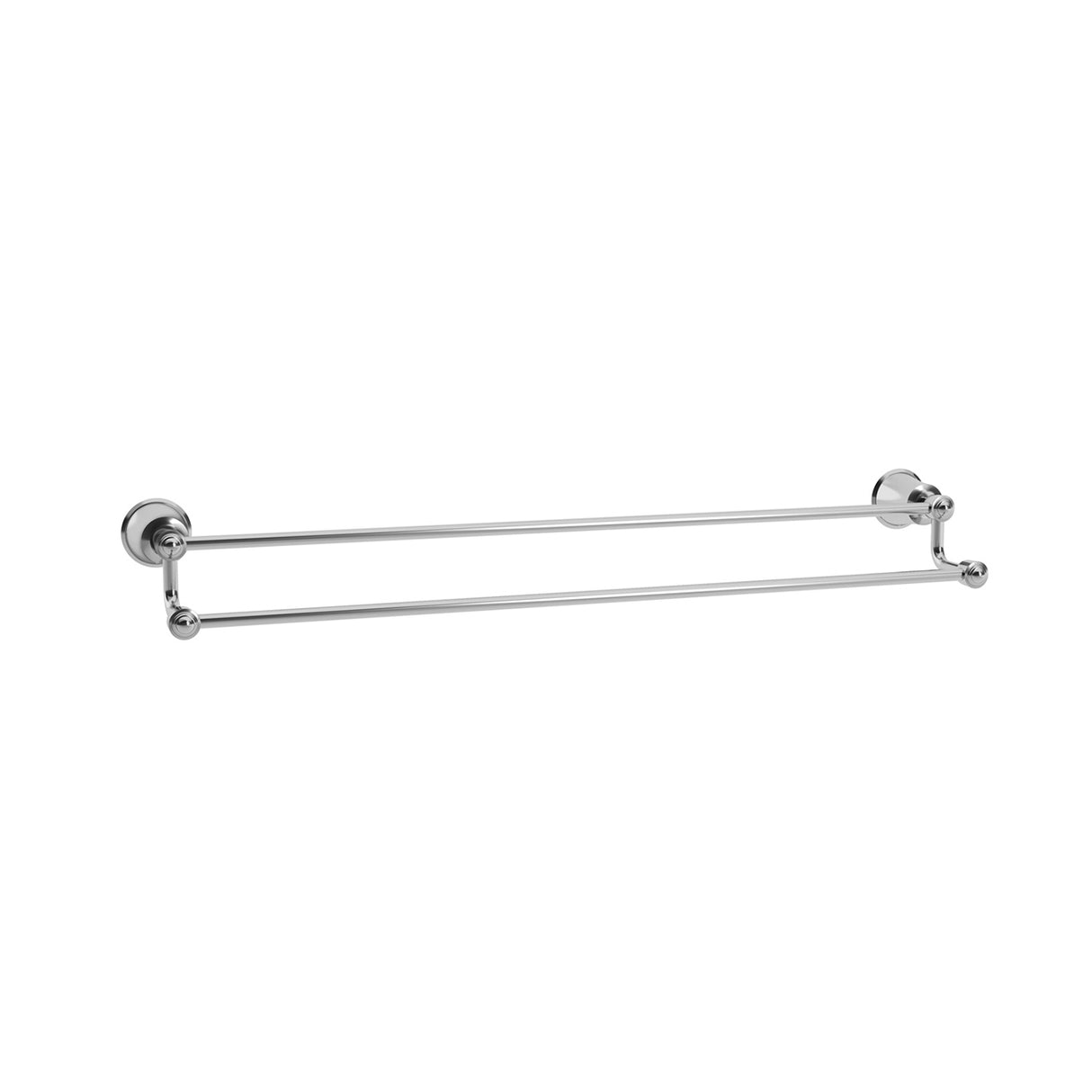 RUSTIK 24 inches Double Towel Bar Chrome