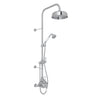 Edwardian 3/4 inch Exposed Wall-Mount Thermostatic Shower System