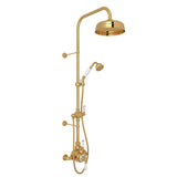 Edwardian 3/4 inch Exposed Wall-Mount Thermostatic Shower System