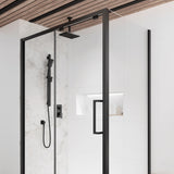 MOROKA TD2 : AQUATONIK T/P with Diverter Shower System with Wallarm Matte Black