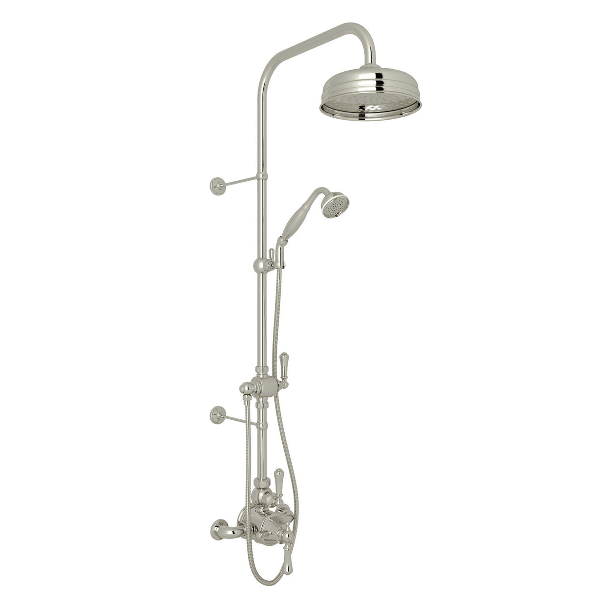 Georgian Era 3/4" Exposed Wall Mount Thermostatic Shower System