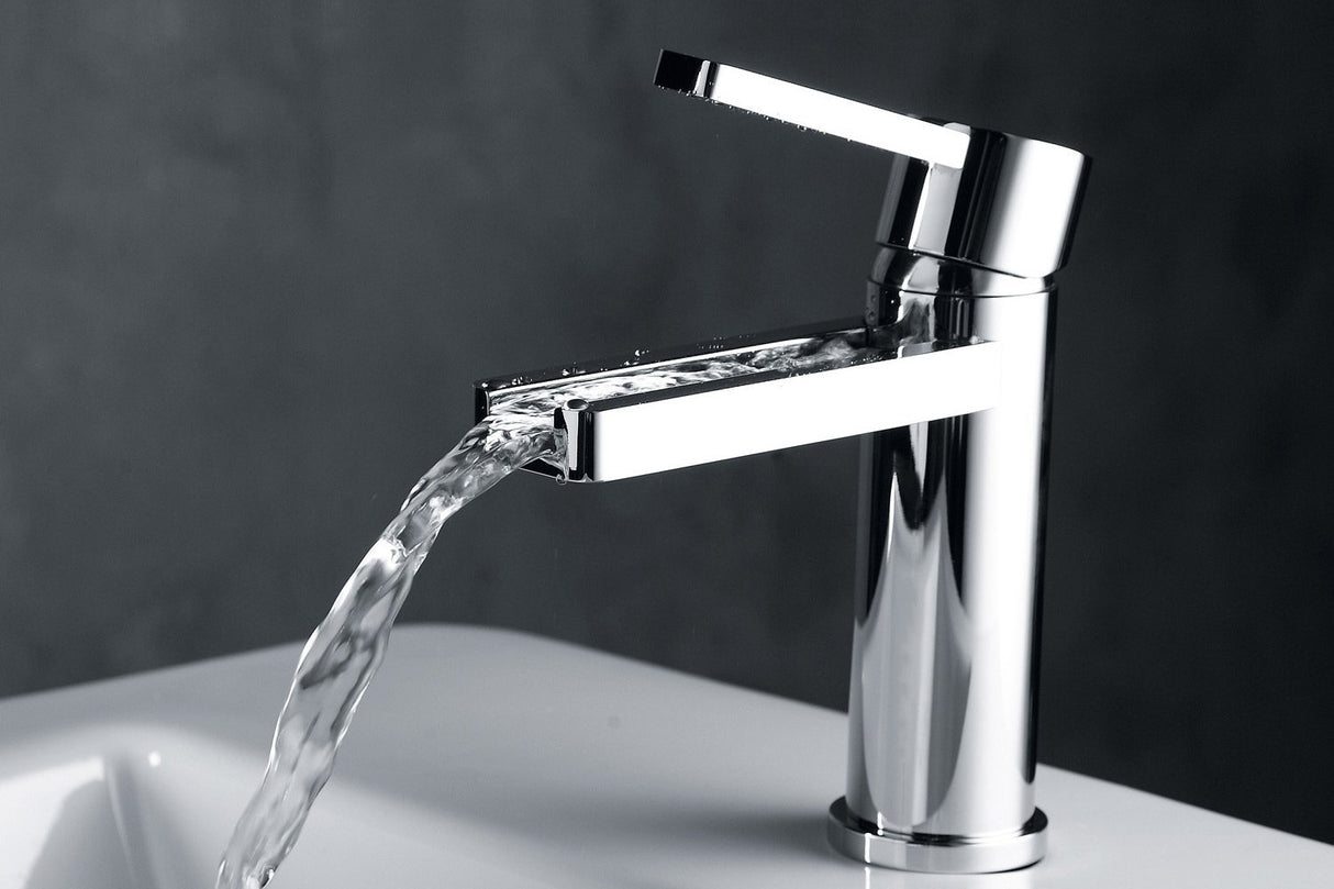 Single Hole Lavatory Faucet - Aqua 500017